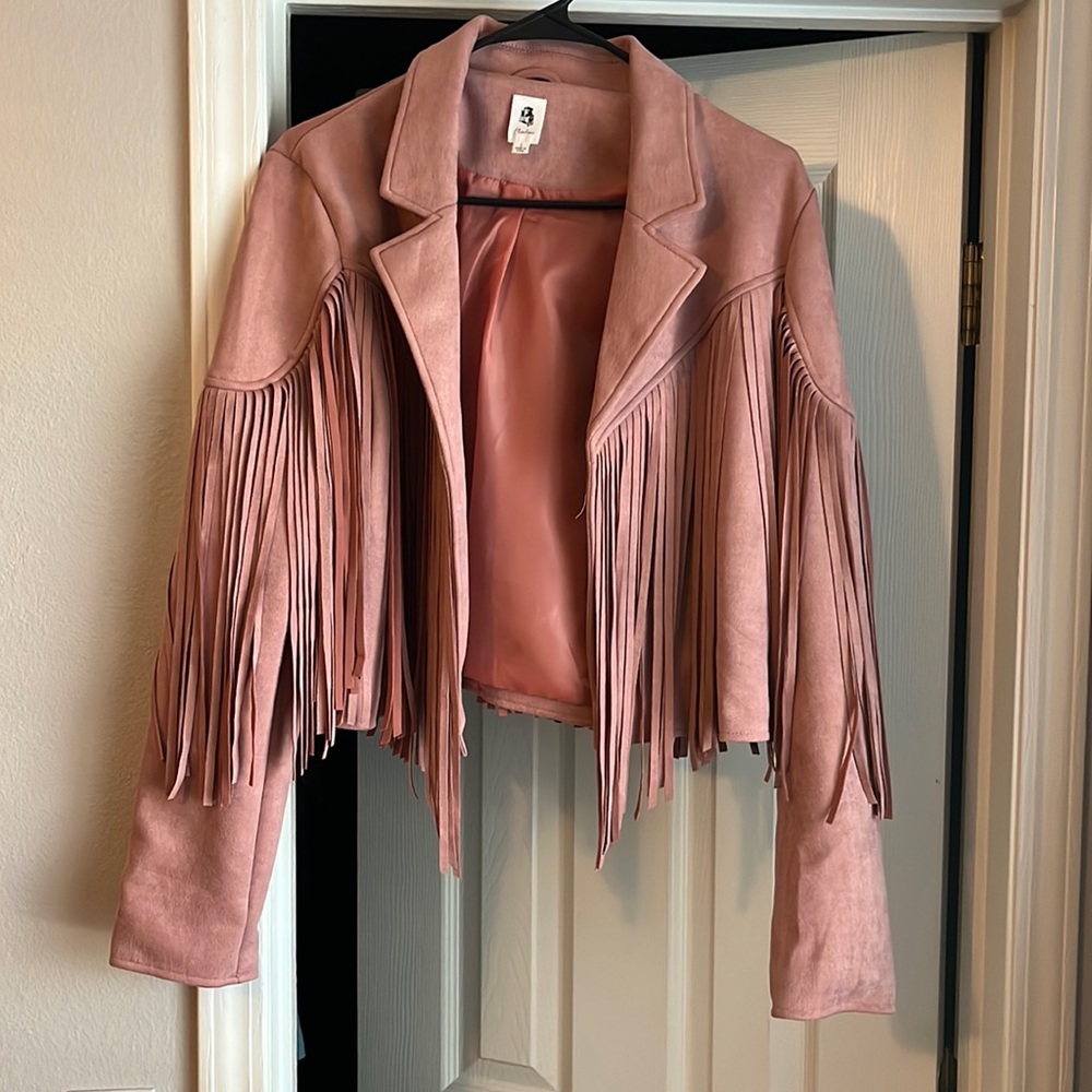 Vicidolls fringe jacket. Brand new,never worn. Bought for Nashville, didnt wear